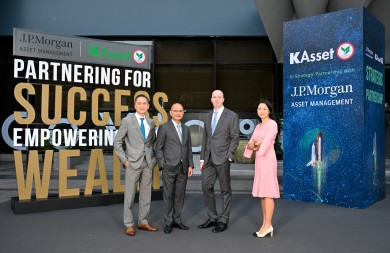 บลจ.กสิกรไทย ผนึกบลจ.ท็อประดับโลก “เจ.พี. มอร์แกน” รันเกมรุกเชิงกลยุทธ์ หนุนโอกาสผู้ลงทุนไทย