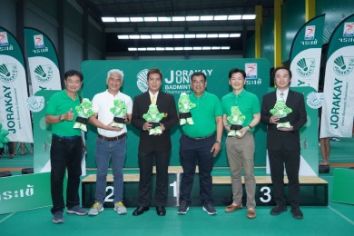 จระเข้สนับสนุนเยาวชนไทยใจรักกีฬาแบดมินตันกรุยทางสู่มืออาชีพ ต่อเนื่องปีที่ 10