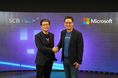 SCB TechX ยกระดับความร่วมมือกับ Microsoft มุ่งเสริมประสิทธิภาพการทำงานของลูกค้าระดับองค์กรด้วยดิจิทัลโซลูชันแบบครบวงจร