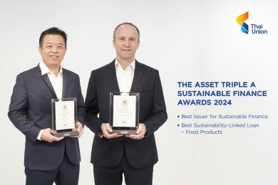 ไทยยูเนี่ยนคว้า 2 รางวัลใหญ่จาก The Asset Triple A Sustainable Finance Awards 2024