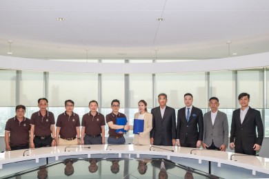 NEX มาแรง! ร่วมมือ MONTRI ใช้รถหัวลากไฟฟ้า EV Tractor ขนส่งสินค้าให้ TASCO ด้วยพลังงานสะอาด 100%