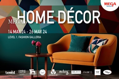 เมกาบางนา จัดงาน MEGA HOME & DÉCOR ชวนช้อปเฟอร์นิเจอร์และของแต่งบ้านจากแบรนด์ชั้นนำ