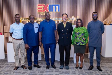EXIM BANK พบปะธนาคารเพื่อการส่งออกและนำเข้าแห่งสาธารณรัฐกานา