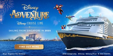 ผจญภัยล่องเรือสำราญ Disney Adventure กับ Traveloka