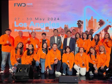 FWD ประกันชีวิต พาสุดยอดตัวแทนเยือนนครลอสแอนเจลิส ประเทศสหรัฐอเมริกา ในงาน “HiVE Conference 2024”