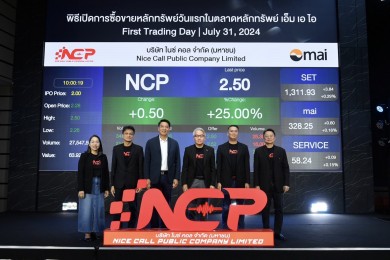 ไม่ผิดหวัง! NCP เทรดวันแรก ราคาเปิด 2.28 บาท เหนือจอง 14%