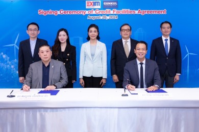 GUNKUL เซ็นสัญญาสนับสนุนทางการเงินกับ EXIM BANK วงเงิน 2.32 พันลบ.ลุยโปรเจค Rooftop PV System