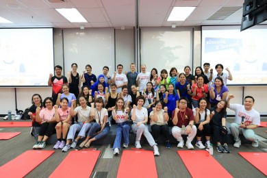 เอไอเอ ประเทศไทย จัดเวิร์คเอ้าท์ เซสชั่น ดึงโค้ชจากสโมสรระดับโลก “ท็อตแน่ม ฮ็อตสเปอร์” จัดคลาส HIIT ให้กับพนักงาน