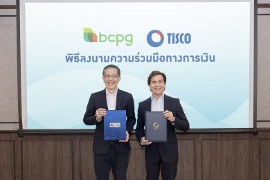 BCPG ลงนาม TISCO รับการสนับสนุนเงินกู้ 4,200 ล้านบาท
