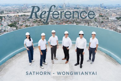 Reference สาทร วงเวียนใหญ่ จัดพิธีเทปูนปิดยอดอาคาร คอนโดใหม่สร้างเสร็จพร้อมเปิดชมห้องจริงครั้งแรก!