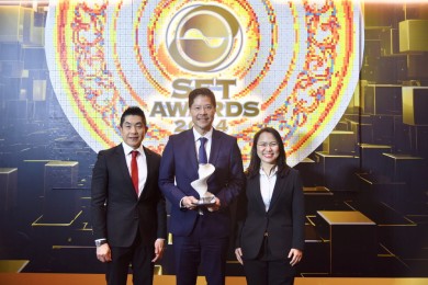 ไทยคม รับรางวัล Highly Commended Sustainability Awards