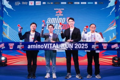 อายิโนะโมะโต๊ะ ฉลอง 65 ปี ทุ่ม 10 ล้าน จัดใหญ่! “aminoVITAL Run 2025”