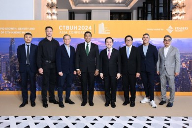 วัน แบงค็อก โชว์ศักยภาพผู้นำการพัฒนาเมืองระดับเอเชียในงาน CTBUH 2024 Asia Conference