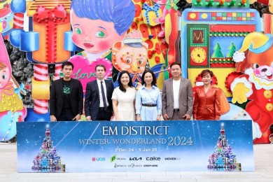 ‘เอ็ม ดิสทริค’ กระตุ้นนักช้อปส่งแคมเปญ “EM DISTRICT WINTER WONDERLAND 2024” ดึงลูกค้าชาวไทย–ต่างชาติ เข้าศูนย์ฯ ปลุกกระแสช้อป-ชิม-เที่ยว ปลายปี