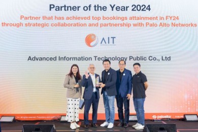 “AIT” คว้ารางวัลจาก Palo Alto Networks 3 รางวัลในปี 2024