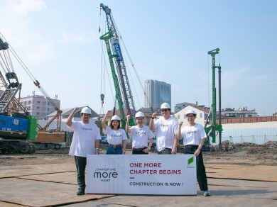 ‘พฤกษา’ เดินหน้าก่อสร้างโครงการ “Chapter One More Kaset”