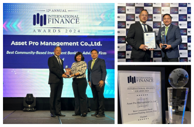 APM คว้ารางวัล Best Community-Based Investment Banking Advisory Firm Thailand