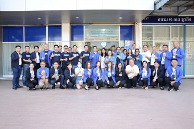 SME D Bank ลงพื้นที่มอบนโยบายสาขา เยี่ยมชื่นชมกิจการลูกค้า บจก.ไทยสหกิจการยาง