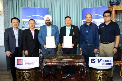 วิริยะพานิช–นิปปอนเพนต์ ลงนามสัญญาผลิตสีพ่น V-Series