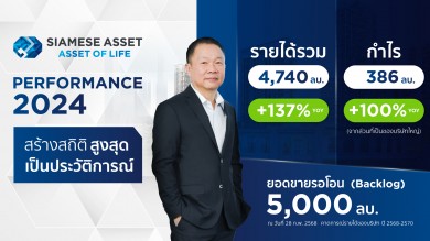 SA โชว์ผลงานปี 67 รายได้รวม 4,740 ลบ. สูงสุดเป็นประวัติการณ์