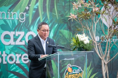 OR เปิด Café Amazon Concept Store แห่งแรกในกัมพูชา ใจกลางกรุงพนมเปญ
