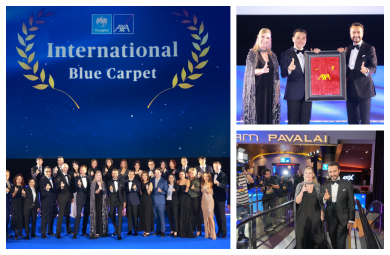 กรุงไทย-แอกซ่า ประกันชีวิต จัดงาน Townhall 2025 “The KTAXA International Blue Carpet” ให้การต้อนรับผู้บริหารกลุ่ม AXA