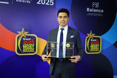 วิริยะประกันภัย คว้ารางวัล 2025 Thailand’s Most Admired Brand & Company