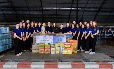 IND ทำดีเพื่อสังคม มอบเงินบริจาค วัดพระบาทน้ำพุ