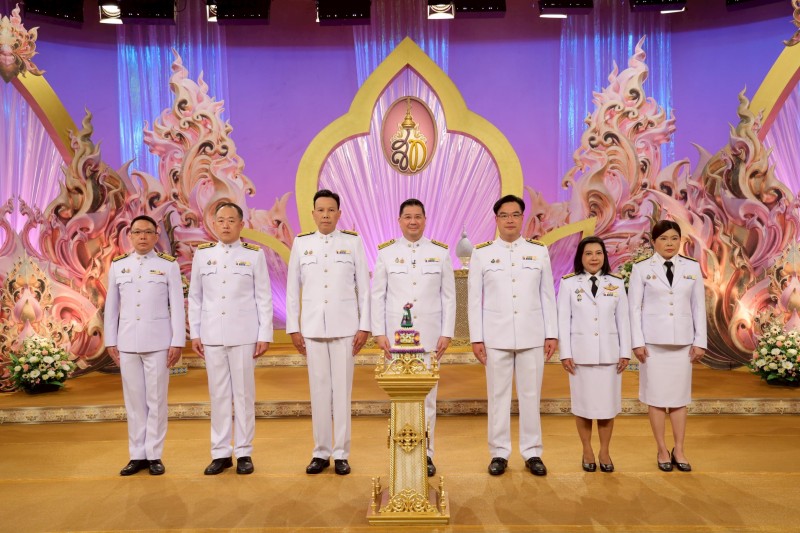บสย. ร่วมบันทึกเทปถวายพระพรชัยมงคล
