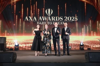แอกซ่าประกันภัย จัดพิธีมอบรางวัลเกียรติยศ ‘AXA Awards 2025’