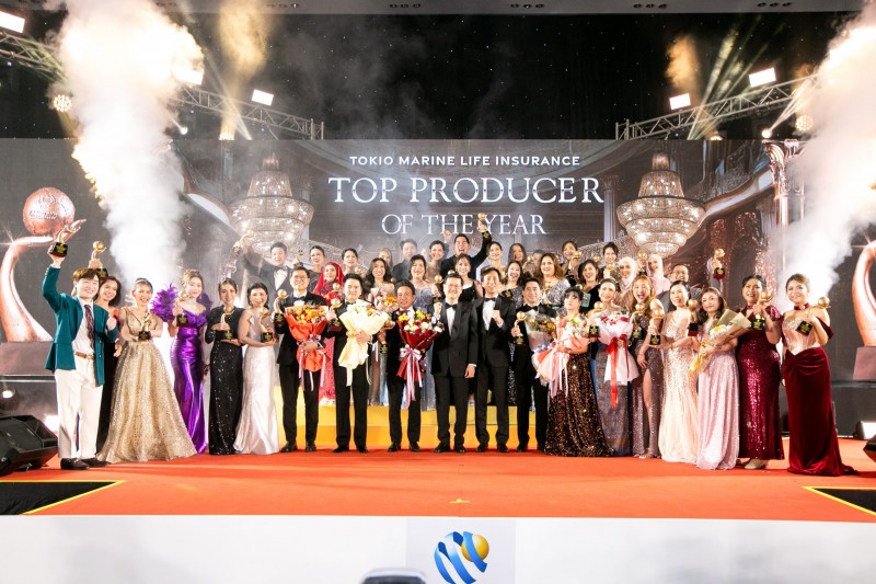 โตเกียวมารีนประกันชีวิตจัดพิธีมอบรางวัลประจำปี TOP OF THE YEAR 2024