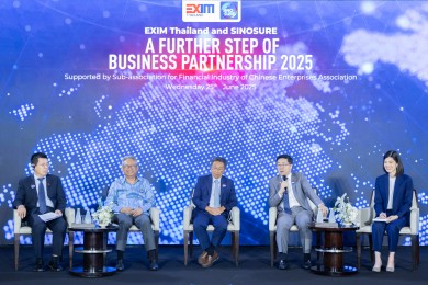 EXIM BANK จับมือ SINOSURE สนับสนุนผู้ประกอบการไทย-จีน