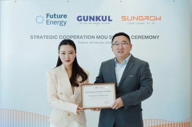 GUNKUL เร่งเครื่องบุกตลาดแบตเตอรี่และอินเวอร์เตอร์โซลูชั่น 100 เมกะวัตต์