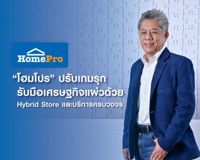“โฮมโปร” ปรับเกมรุก–รับมือเศรษฐกิจแผ่วด้วย Hybrid Store และบริการครบวงจร