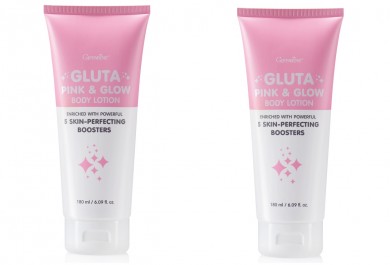 กิฟฟารีน แนะนำไอเท็มเด็ด “GIFFARINE GLUTA PINK & GLOW BODY LOTION”