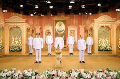 บสย. บันทึกเทปถวายพระพรชัยมงคล พระบรมราชชนนีพันปีหลวง เนื่องในโอกาสวันเฉลิมพระชนมพรรษา