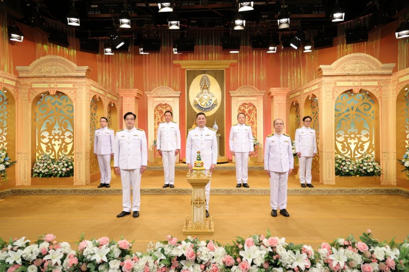 บสย. บันทึกเทปถวายพระพรชัยมงคล พระบรมราชชนนีพันปีหลวง เนื่องในโอกาสวันเฉลิมพระชนมพรรษา