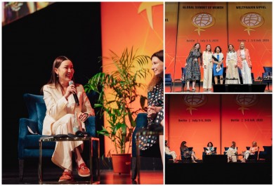 SAPPE ซีอีโอหญิงไทยบนเวทีระดับโลก ‘Global Summit of Women 2025’ ถ่ายทอดวิสัยทัศน์ธุรกิจไทยยุคใหม่ที่กล้ายืนหยัดต่อประเด็นสังคมระดับโลก
