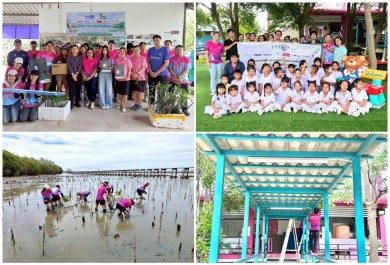 ITTHI รวมพลังแห่งการให้… คืนชีวิตให้ป่าชายเลน มอบแสงสว่าง พัฒนาโรงเรียน สานต่อพันธกิจเพื่อชุมชนและสิ่งแวดล้อม