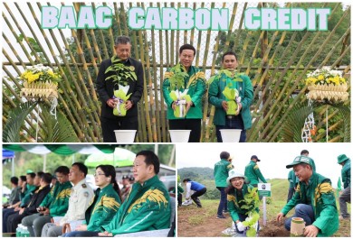 ธ.ก.ส. ผนึกกำลังกรมป่าไม้ นำร่องฟื้นฟูป่าเสื่อมโทรม เพิ่มพื้นที่สีเขียว ณ ดอยเสมอดาว จ.น่าน