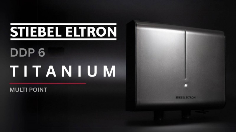 “สตีเบล เอลทรอน” เผยโฉมเครื่องทำน้ำร้อนรุ่น “DDP 6 Titanium”
