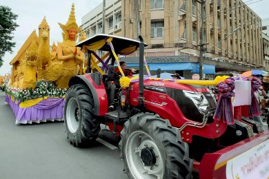 ‘ยันม่าร์’ ร่วมสืบสานประเพณีแห่เทียนพรรษา 2568 จังหวัดอุบลราชธานี