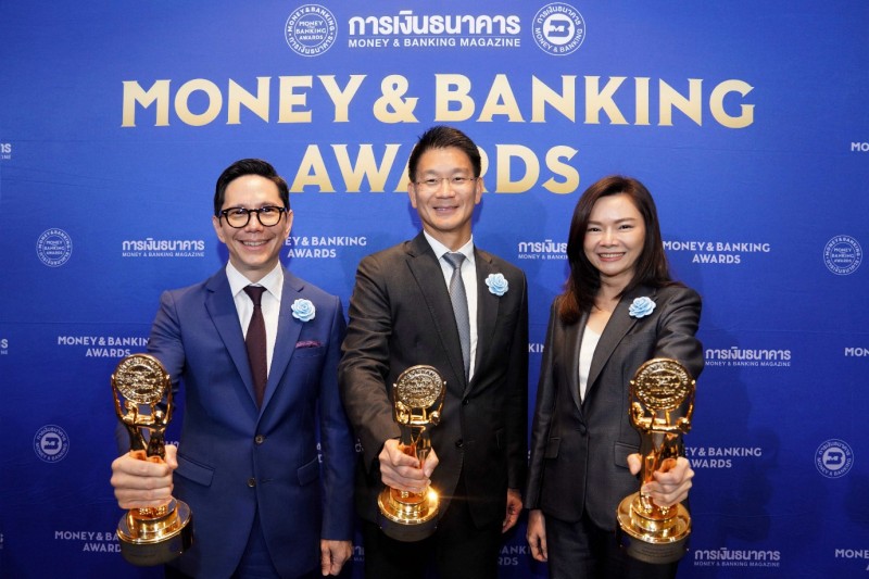 ‘กลุ่มเอสซีบีเอกซ์’ คว้า 3 รางวัลเกียรติยศ Money & Banking Awards 2025