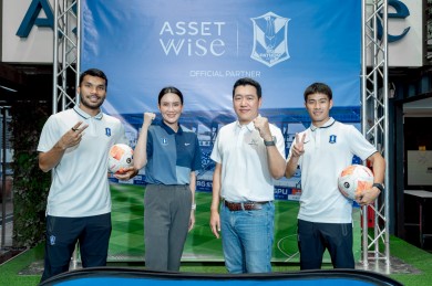 “แอสเซทไวส์” เป็นผู้สนับสนุนอย่างเป็นทางการ สโมสรบีจีปทุมฯ ติดต่อ 2 ปีซ้อน