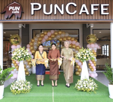 พันธุ์ไทย เดินหน้าขยายตลาด สปป.ลาว ผุด ปันคาเฟ่ สาขาใหม่ ดันยอดขายโต 2 เท่า ตั้งเป้าเปิดอีก 4 สาขาในปีนี้