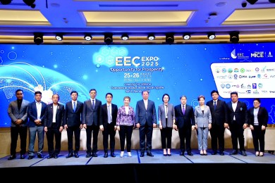 ทีเส็บ–อีอีซี ผนึกกำลังจัดงาน EEC EXPO 2025 ดึงรัฐ–เอกชน ชูศักยภาพโครงสร้างพื้นฐาน เทคโนโลยี ร่วมขับเคลื่อนเศรษฐกิจไทยสู่อนาคต
