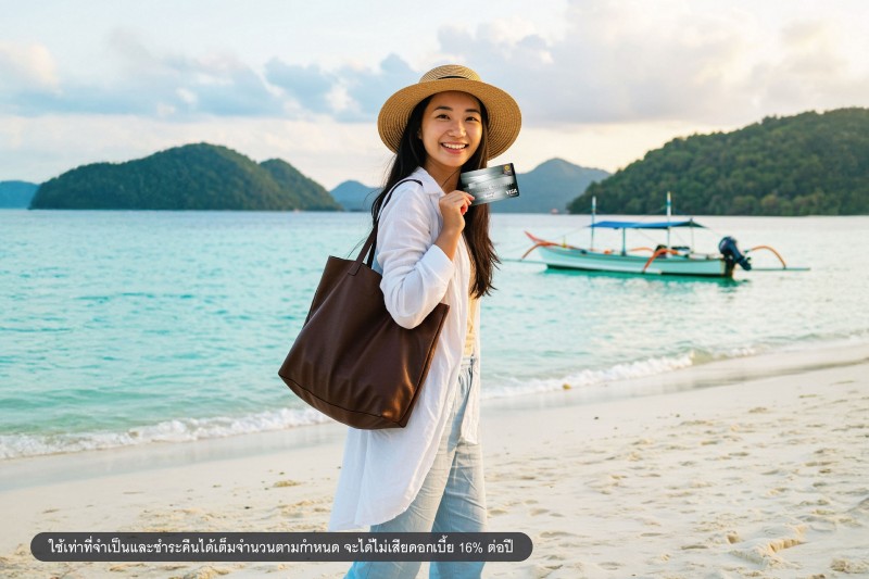 บัตรเครดิต กรุงศรี ชวนเที่ยวทั่วไทยแบบคุ้มๆ รับเครดิตเงินคืนรวมสูงสุด 10,800 บาท
