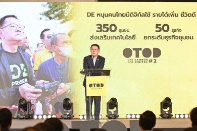 มอบรางวัลผู้ชนะจากกิจกรรม Final Pitching ในโครงการ OTOD#2 หนุนกลุ่มชุมชน-ธุรกิจชุมชนใช้เทคโนโลยีดิจิทัล ดันเกษตรไทยสู่ ‘เกษตรอัจฉริยะ’