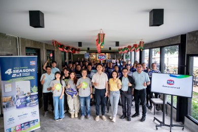 TOA พร้อมสนับสนุนวิชาชีพช่างงานสี-เคมีภัณฑ์ ให้ผู้ก้าวพลาดสู่ผู้สร้างอาชีพได้จริง