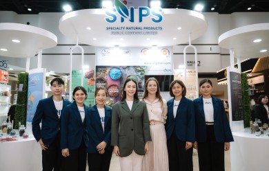 “SNPS” โชว์ศักยภาพสมุนไพรไทยสู่เวทีโลก ในงาน Food Ingredients Asia 2025